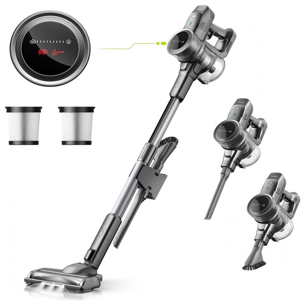 Aspirador de Pó KCV01 Multifuncional sem Fio com Acessórios Ideal para Pets, 240W, 110v, KALADO, Preto
