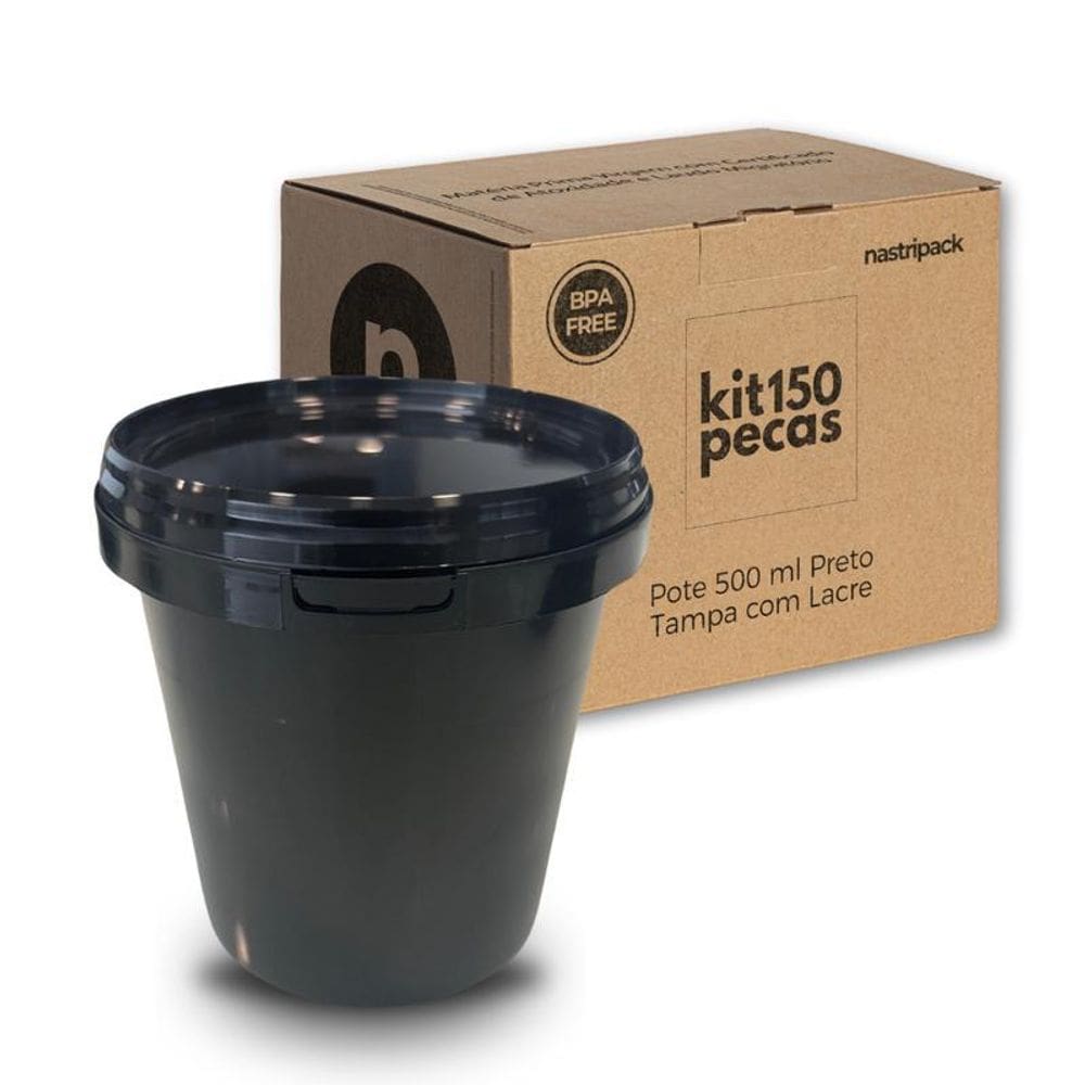 Pote Para Massinha - Kit Com 150 Pçs