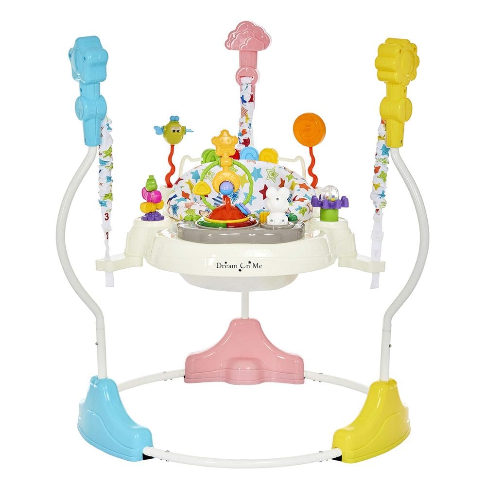 Centro de atividades para bebês e Bouncer Dream On Me Zany 2 em 1