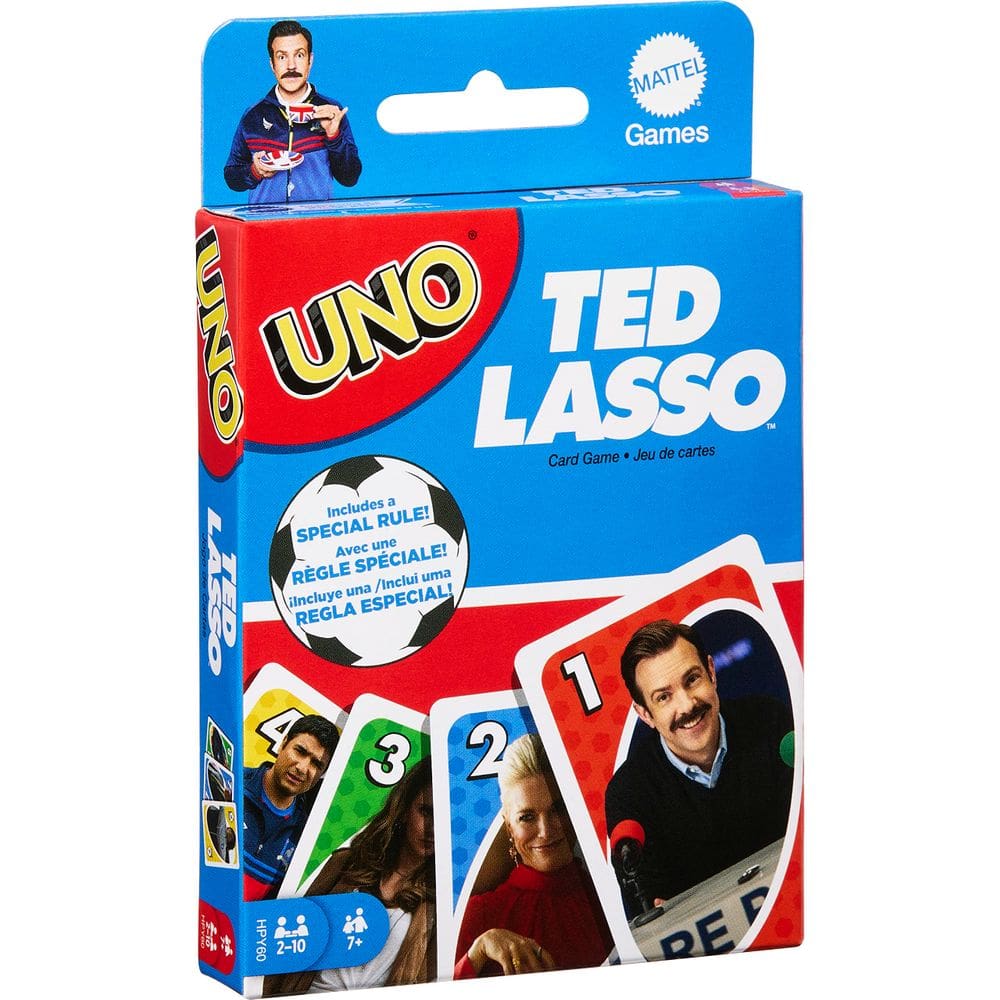 Jogo de cartas Mattel Games UNO Ted Lasso Inspired Adolescentes e Adultos