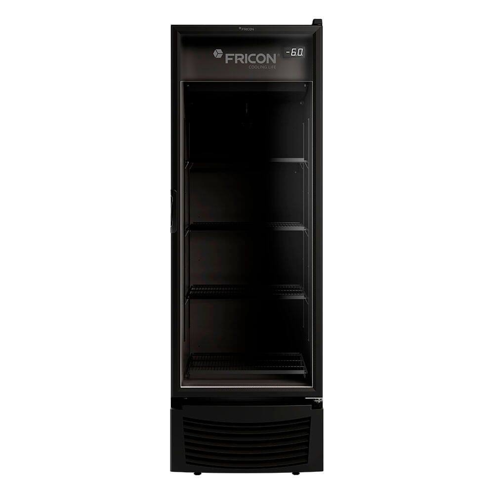 Cervejeira Porta de Vidro 433 Litros Fricon VCFC433-1V001 Total Black 110v