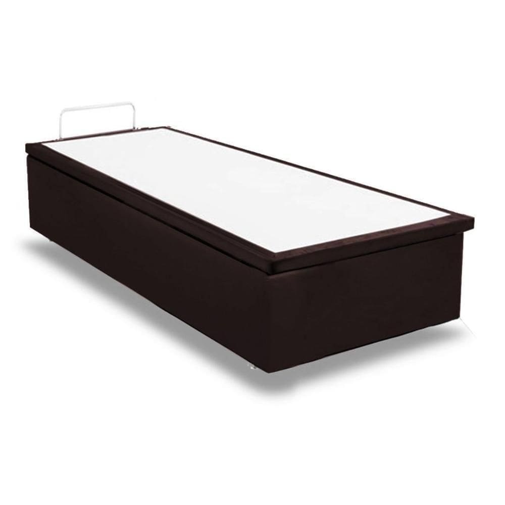 Cama Box Baú Casal Universal Courano Brown (138x188x35) - Ortobom