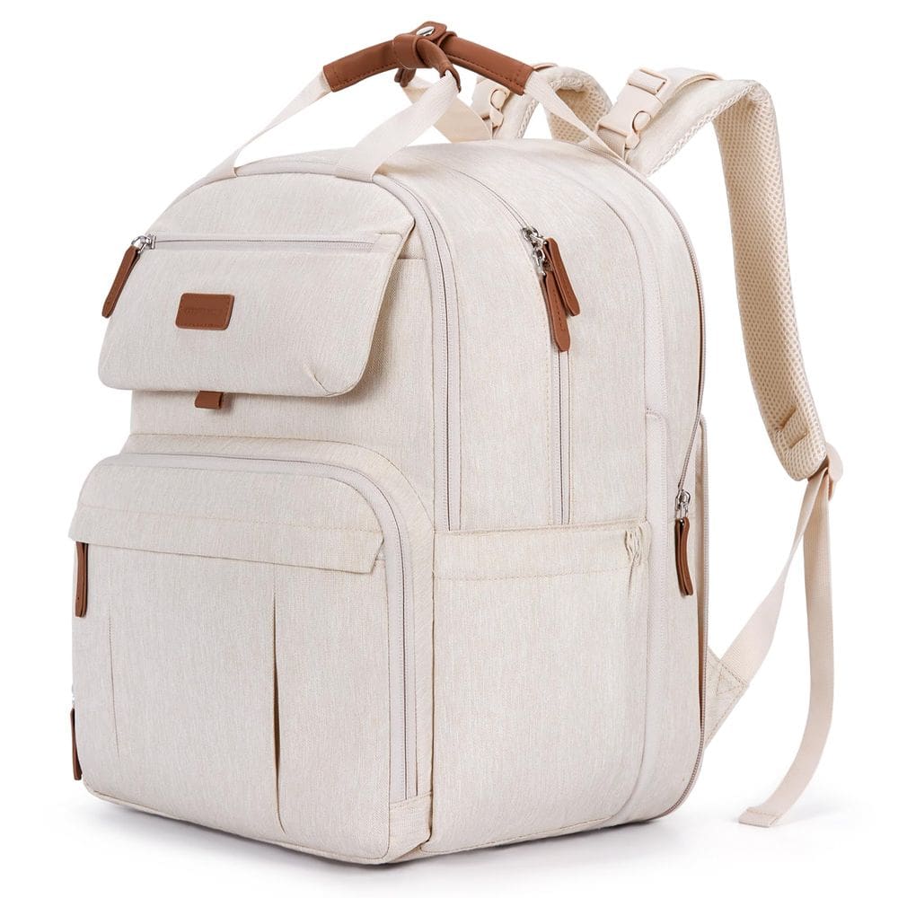 Mochila de fraldas mommore expansível 32L para 2 crianças/gêmeos