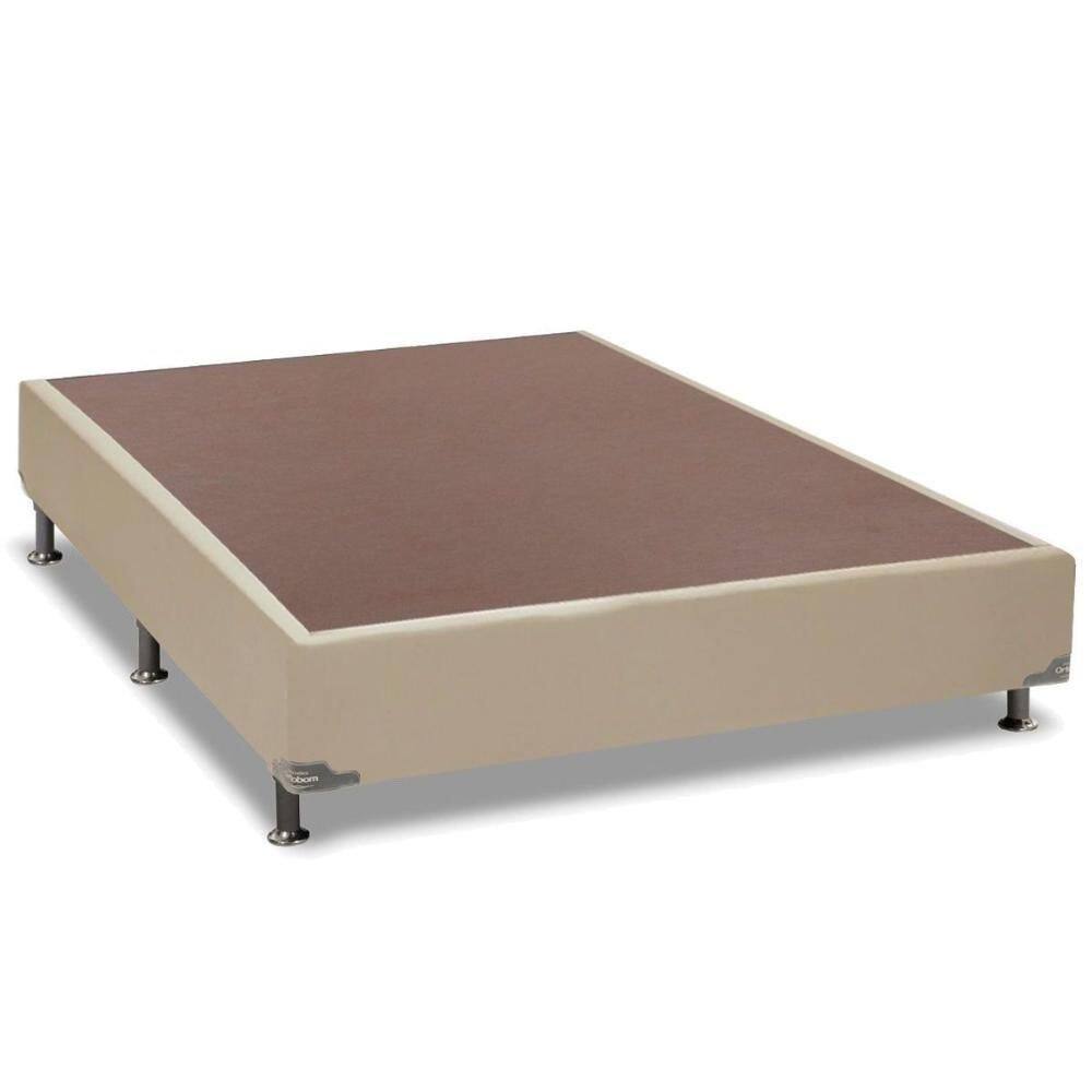 Cama Box Base Universal Casal Courano Clean (138x188x30) - Ortobom