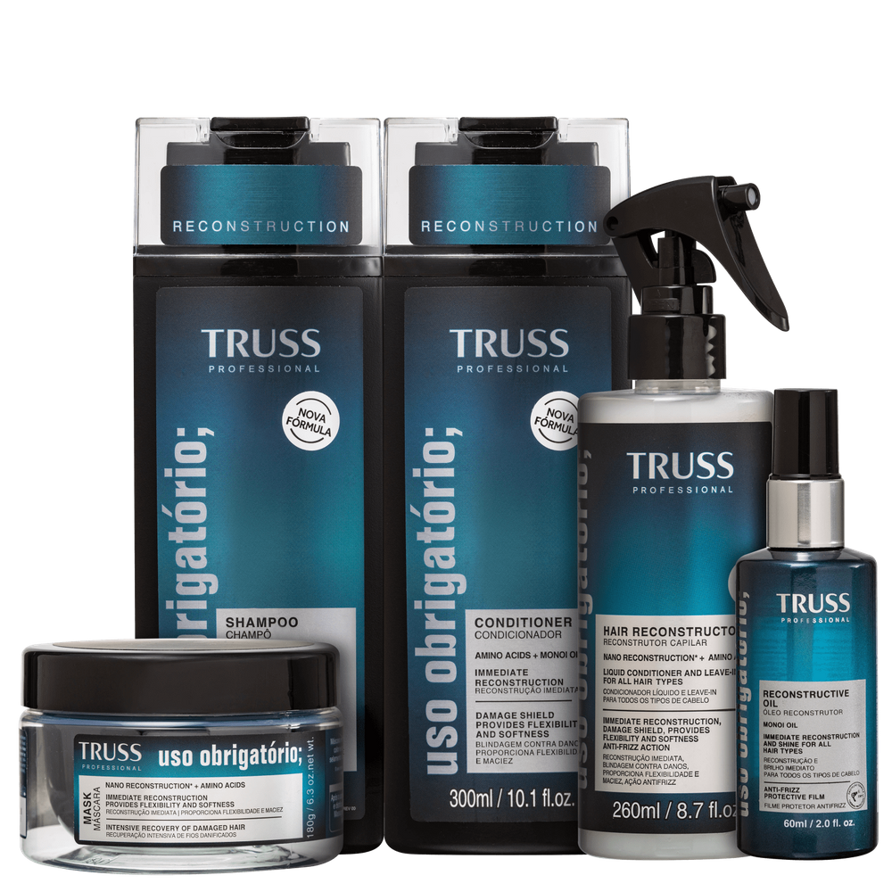Kit TRUSS Uso Obrigatório Resistência (5 Produtos)