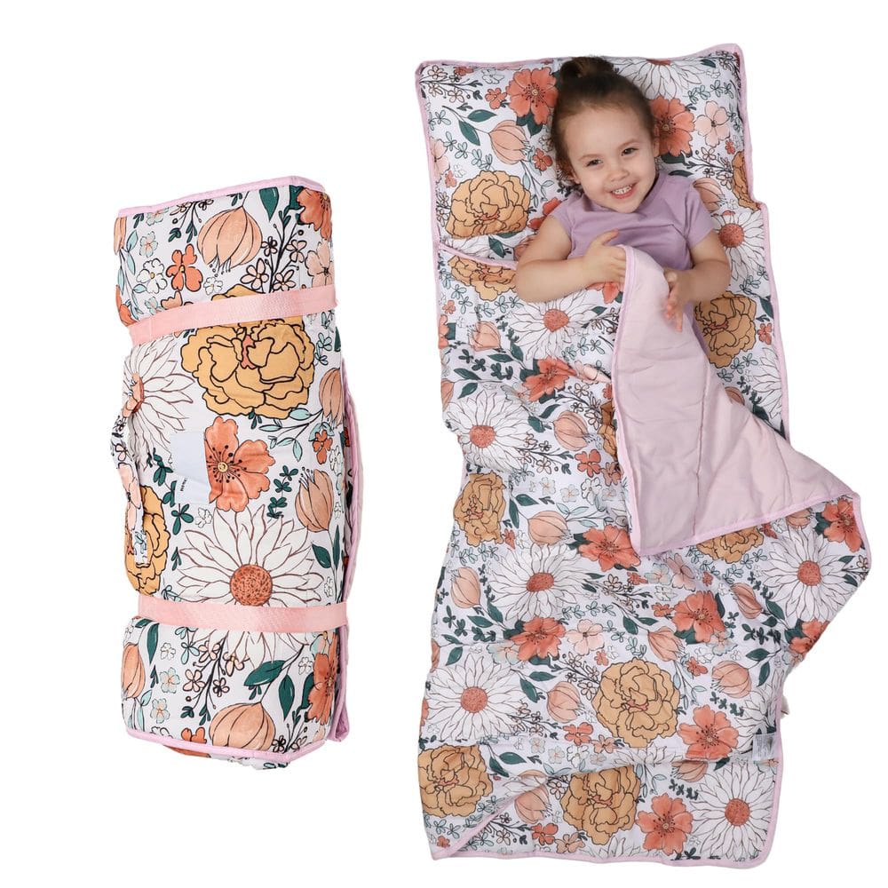 Tapete de soneca infantil Morxy extra grande com travesseiro e cobertor