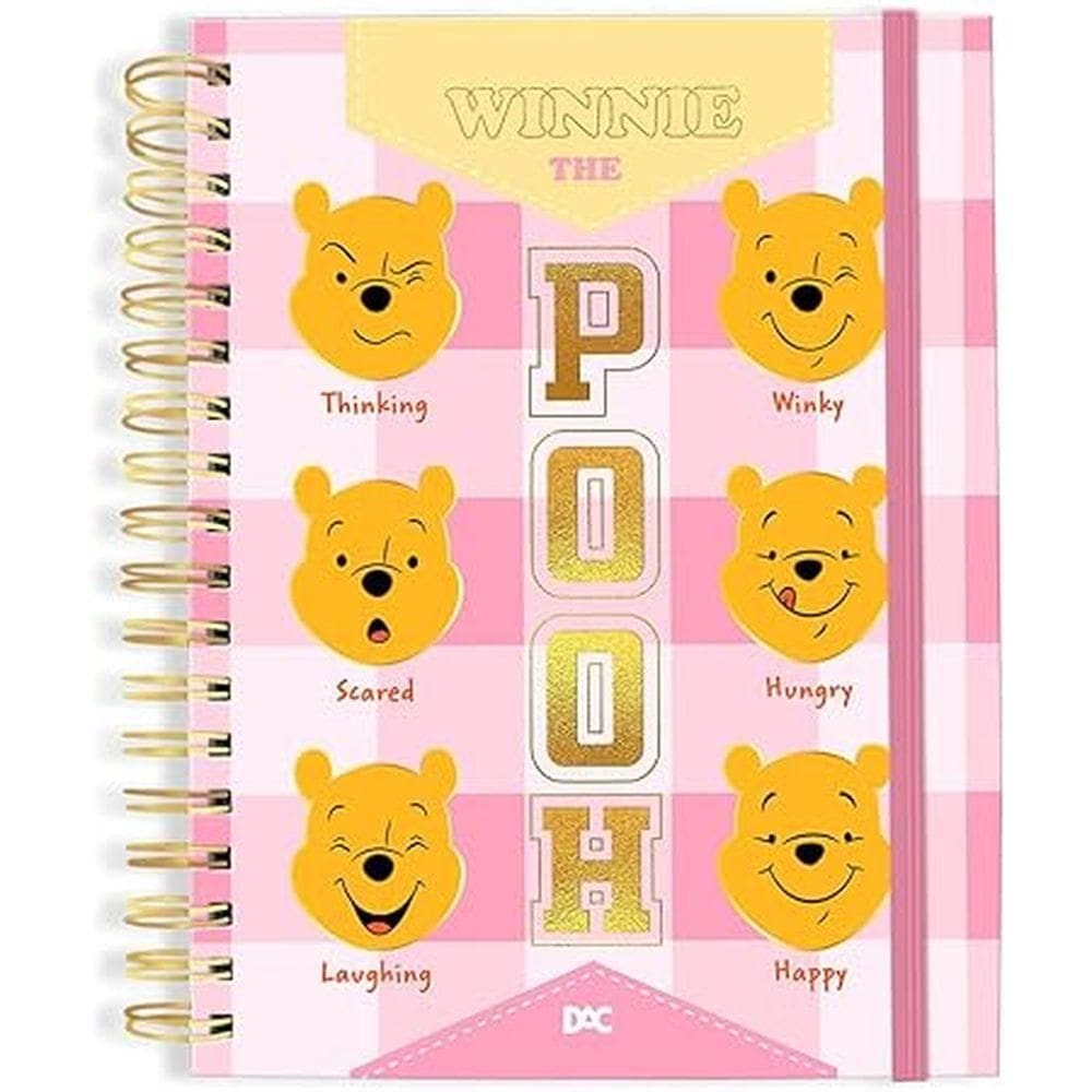 Caderno Univ. Espiral 80 Folhas Smart Ursinho Pooh - DAC