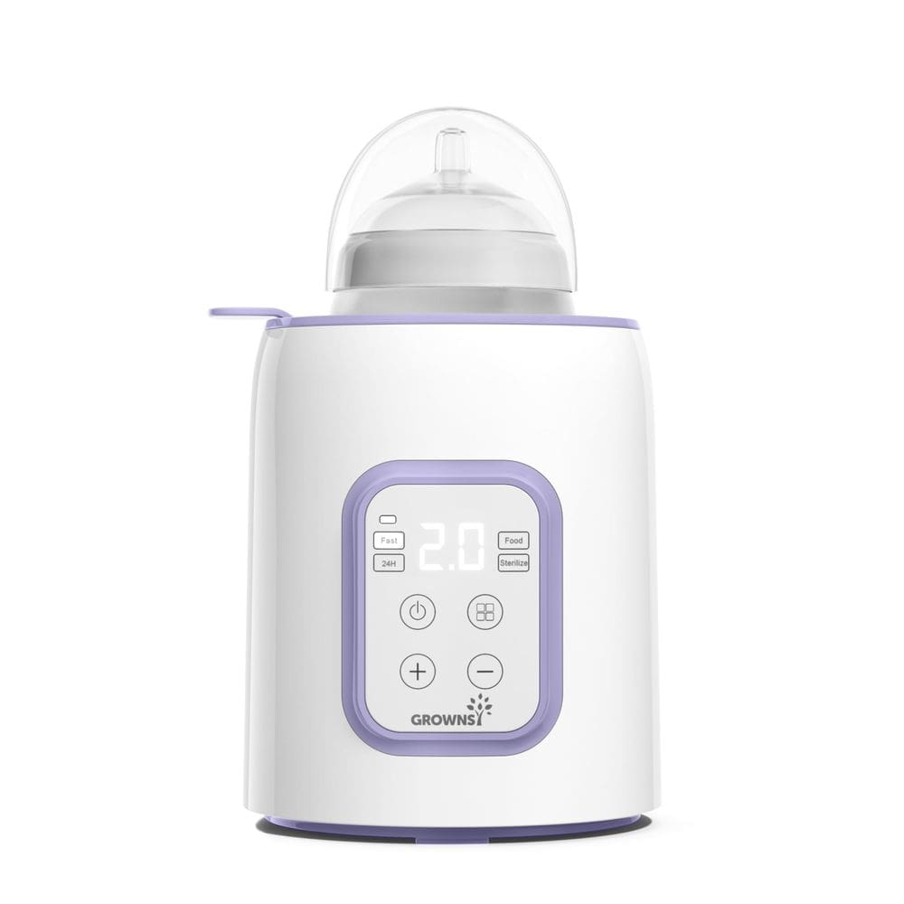 Aquecedor de mamadeiras GROWNSY 8 em 1 Fast para leite materno ou fórmula
