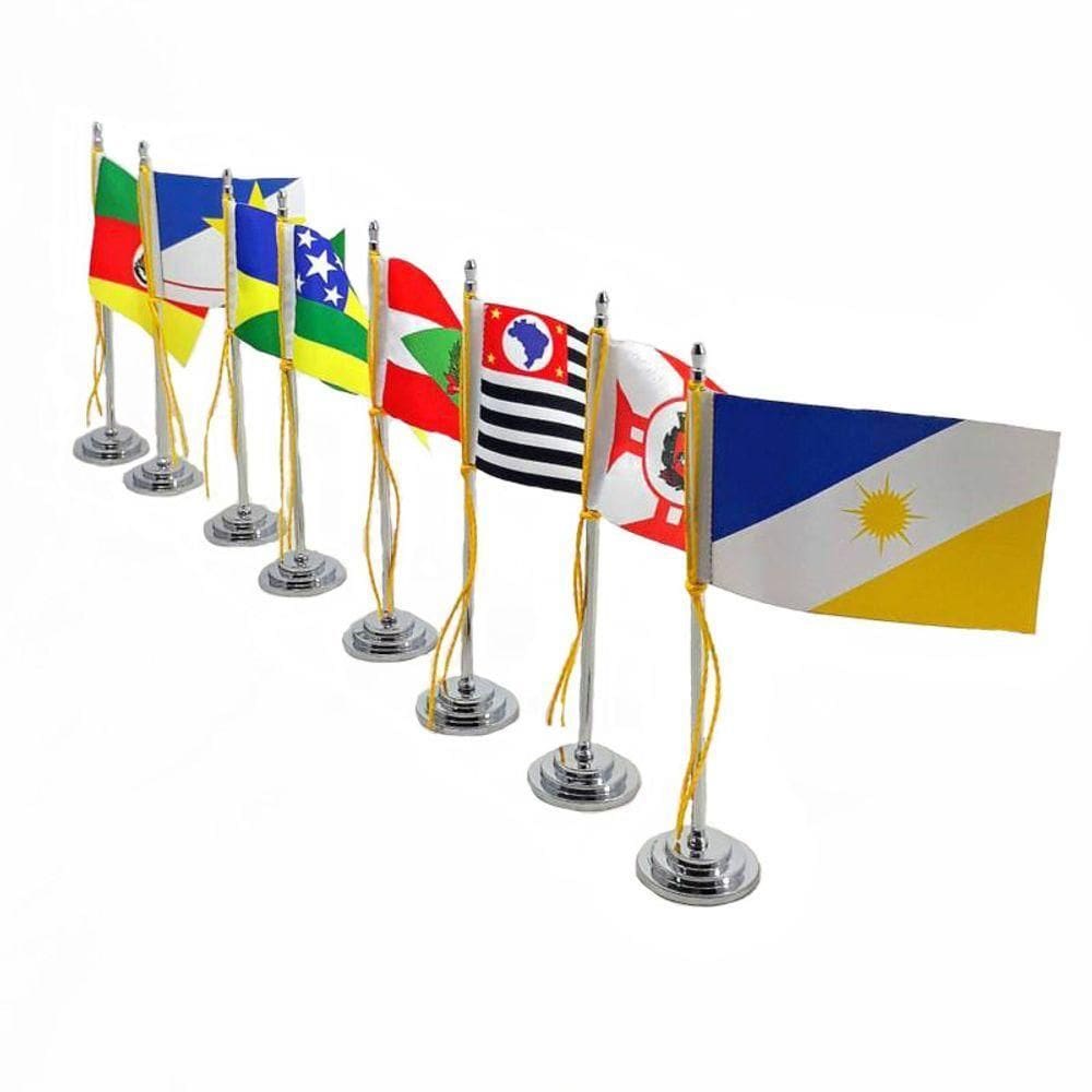 Mini Bandeira Mesa Pará Mastro 15 Cm