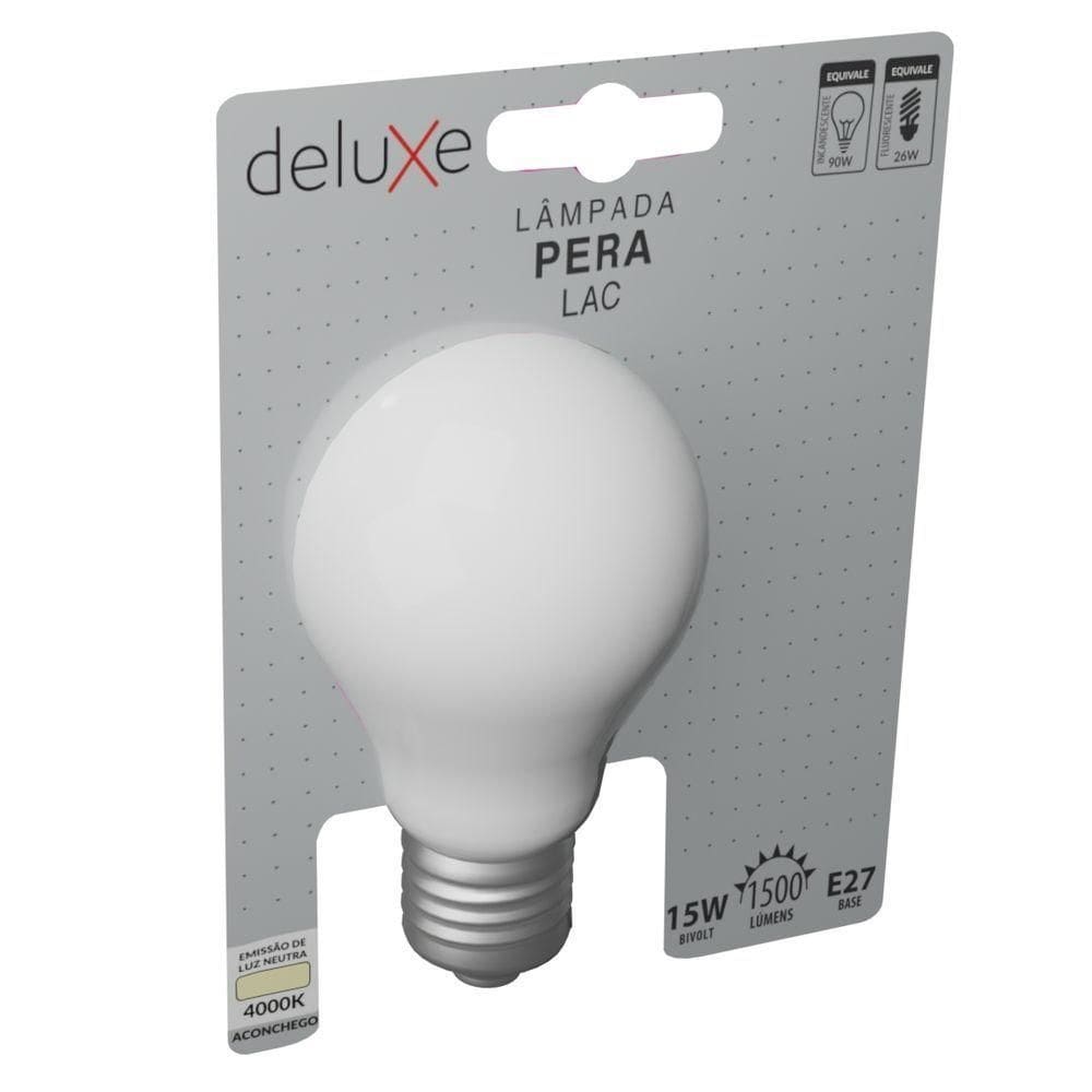 Lâmpada Led Pêra Filamento 15w Neutro 4000k