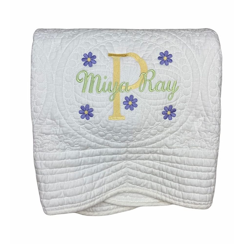 Cobertor de edredão Little Lulus, presentes personalizados para berço