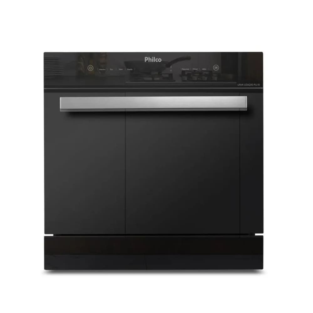 Lava Louças Philco 10 Serviços 6 Opções De Lavagem Pll10 Preto