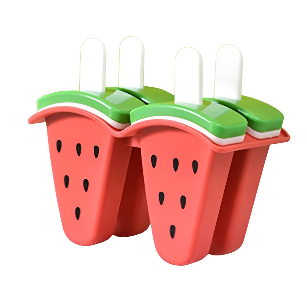 Forma Para Paletas Sorvete Picolé Caseiro Molde Divertido de Frutas