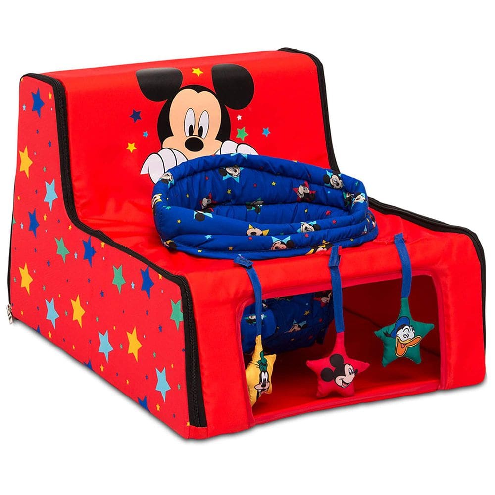 Cadeira de atividades portátil Delta Children Disney Mickey Mouse