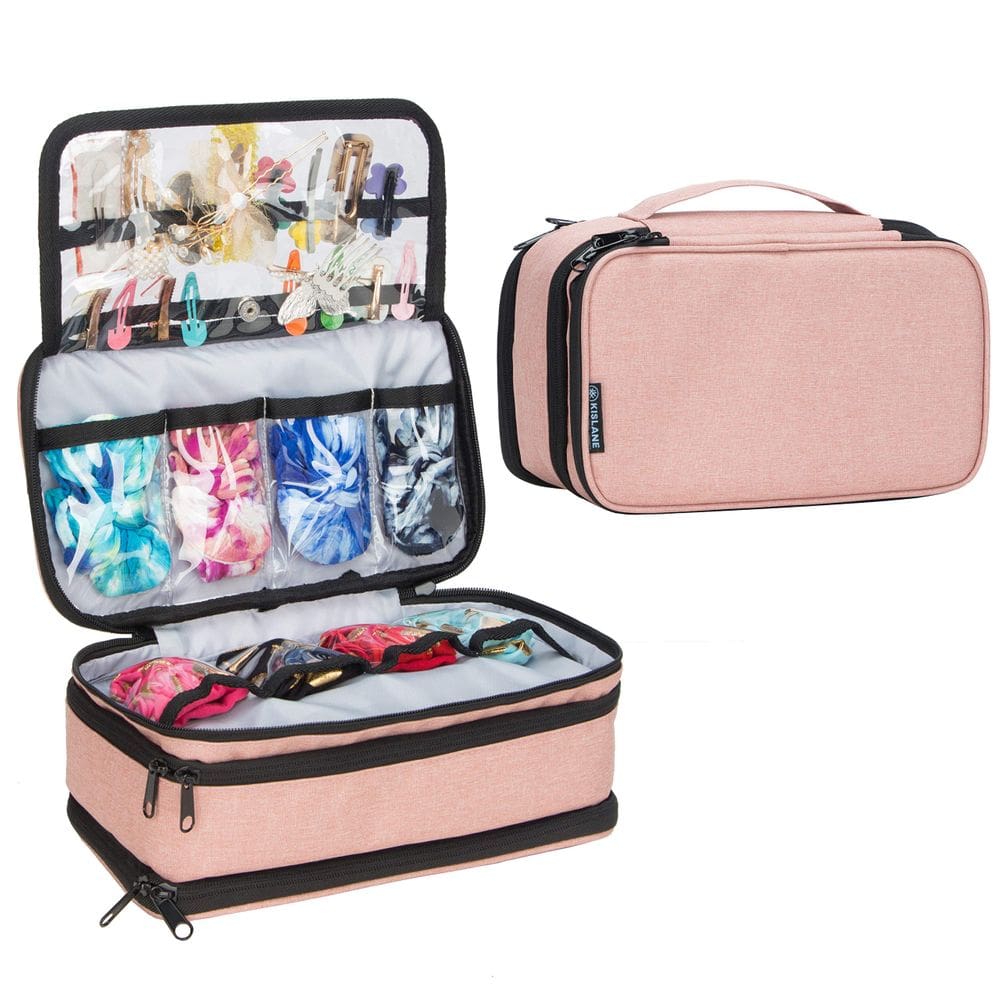 Bolsa de armazenamento KISLANE Baby Girl Hair Accessories Bolsa de viagem