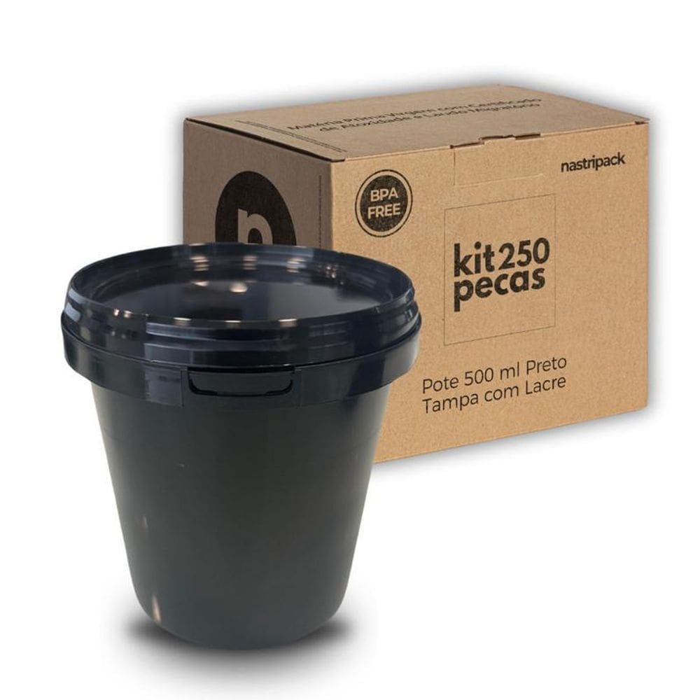 Pote Para Ração De Gato - Kit Com 250 Pçs