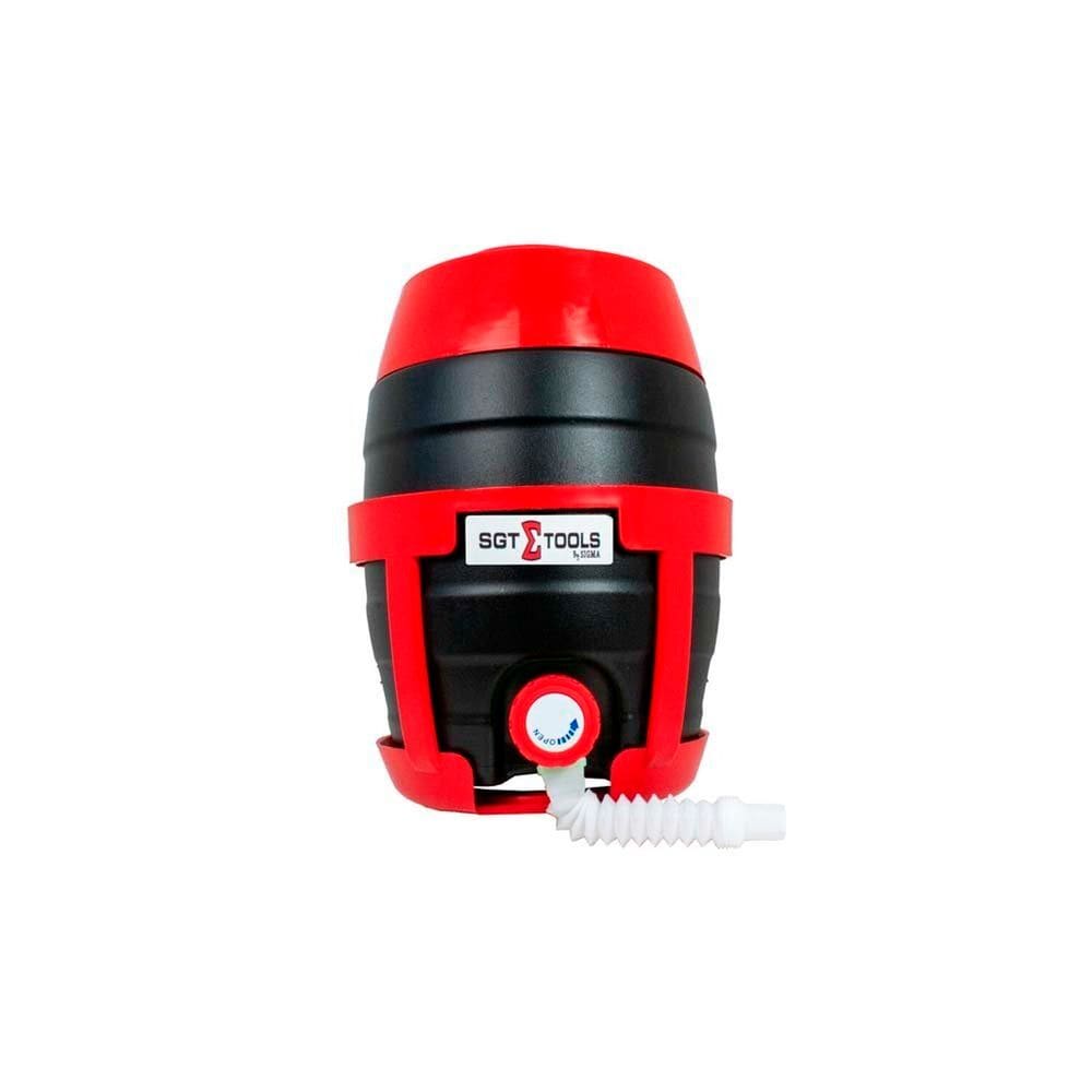 Dispenser Detailers 5 Litros Ideal para Armazenar e Dosar Líquidos. Preto