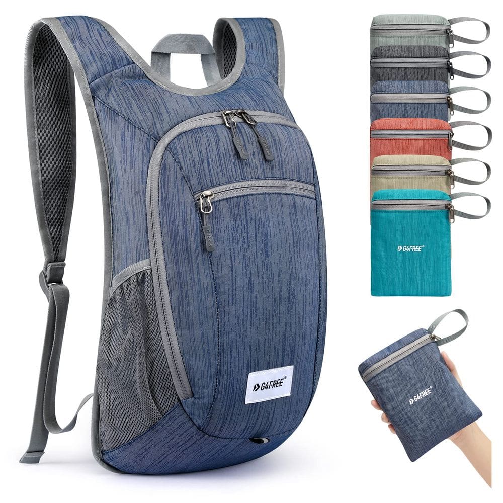Mochila de caminhada G4Free leve 10L/15L embalável à prova d`água