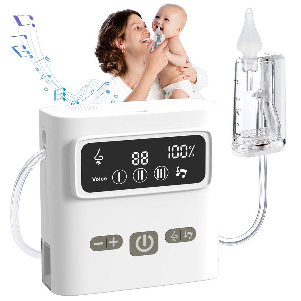 Aspirador nasal Hommie Electric para bebê com 9 níveis de sucção