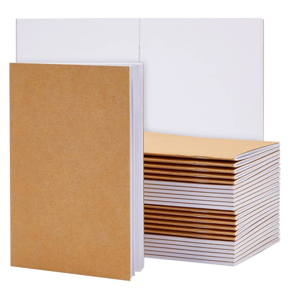 Papel para caderno Junkie Brown Kraft Paper A5, pacote com 24