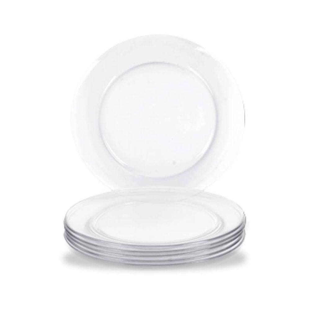 Jogo 2 Pratos Raso Gourmet Astral 26cm Marinex Santa Marina