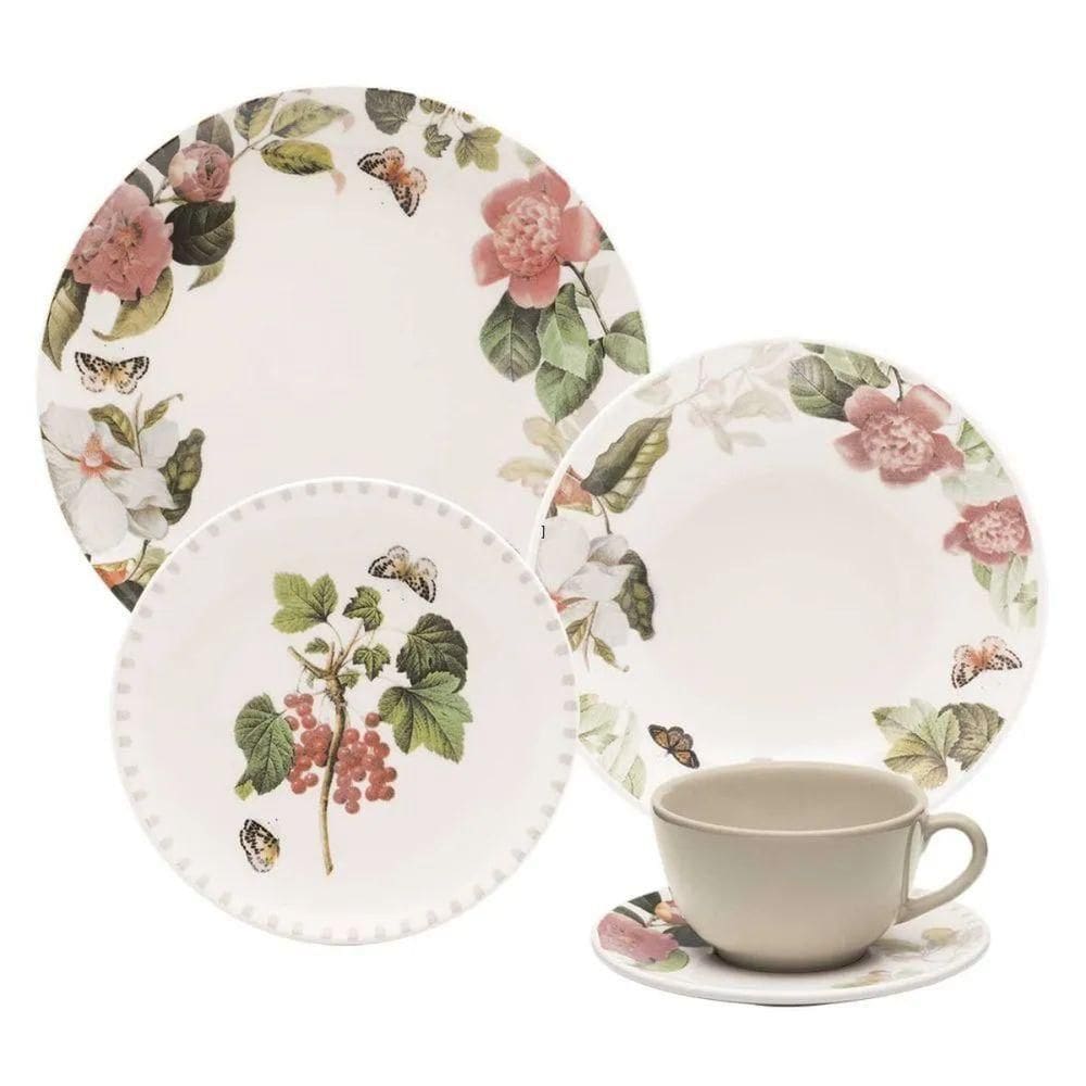Aparelho De Jantar/cha 20pcs - M. Order - Garden - Aw20-5960