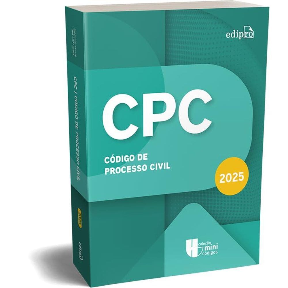 CÓDIGO DE PROCESSO CIVIL  - Coleção MINICÓDIGOS(2701)