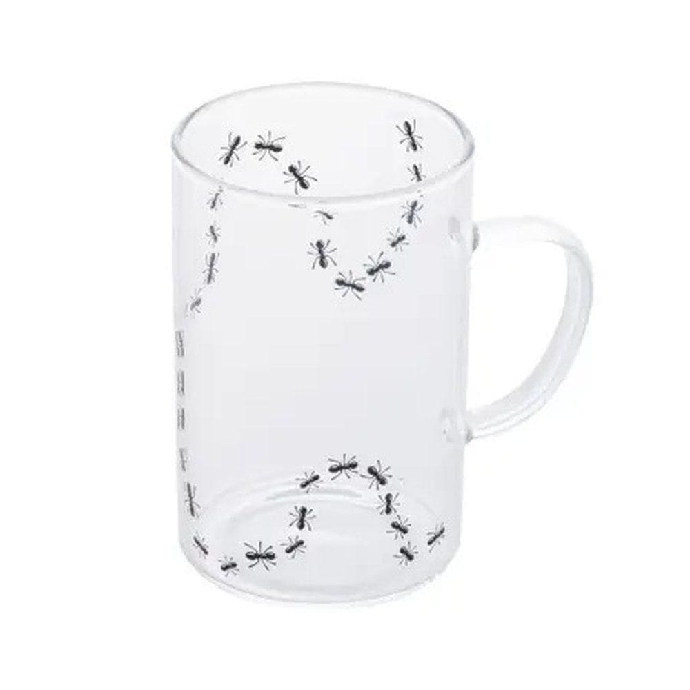 Caneca De Vidro Borossilicato Bug 280ml - Lyor