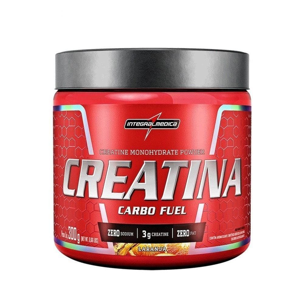 Creatina Carbo Fuel (300g) - Sabor: Laranja