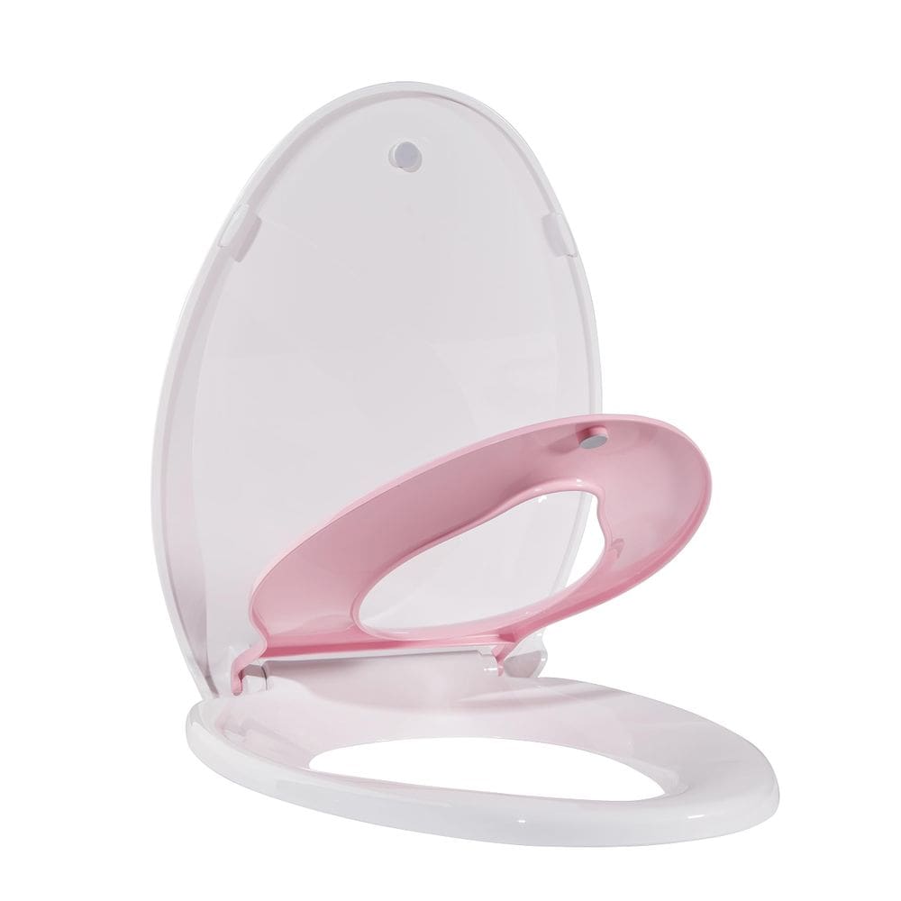 Assento sanitário com penico Assento de treinamento para crianças pequenas rosa