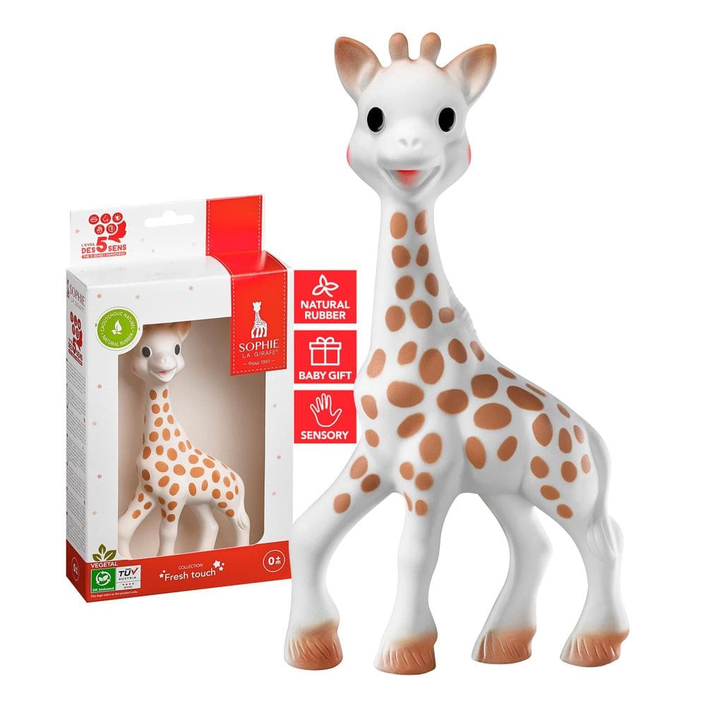 Brinquedo de dentição Sophie la girafe Fresh Touch Natural Rubber