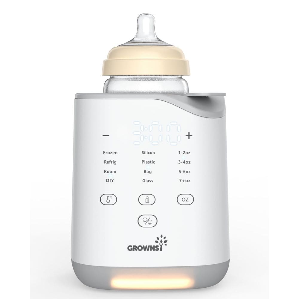 Aquecedor de mamadeiras GROWNSY 2025 Fast para leite materno e fórmula 120mL