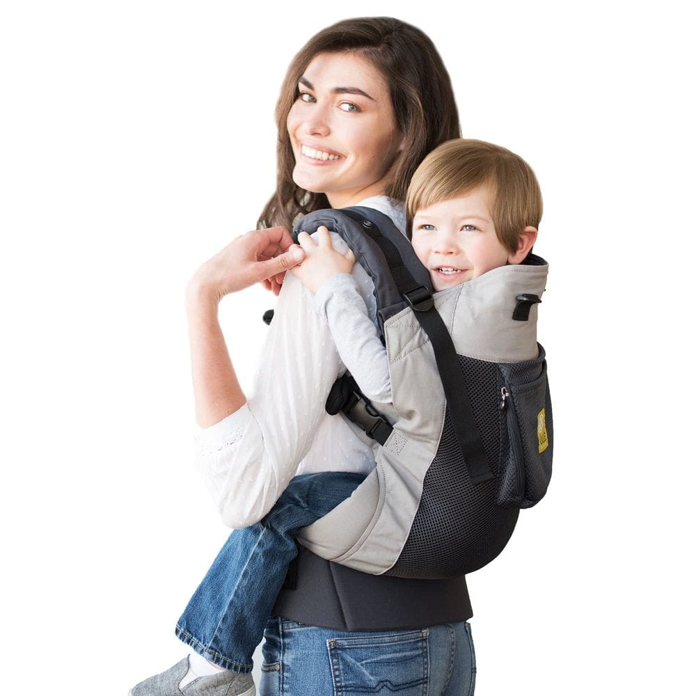 Carregador infantil Líllé Baby CarryOn Airflow 11-27 kg de carvão/prata