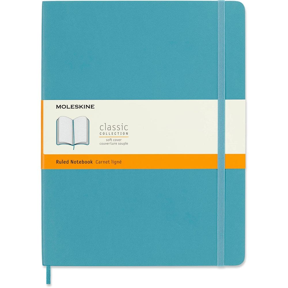 Caderno Moleskine Classic Soft Cover XL pautado/forrado 192p