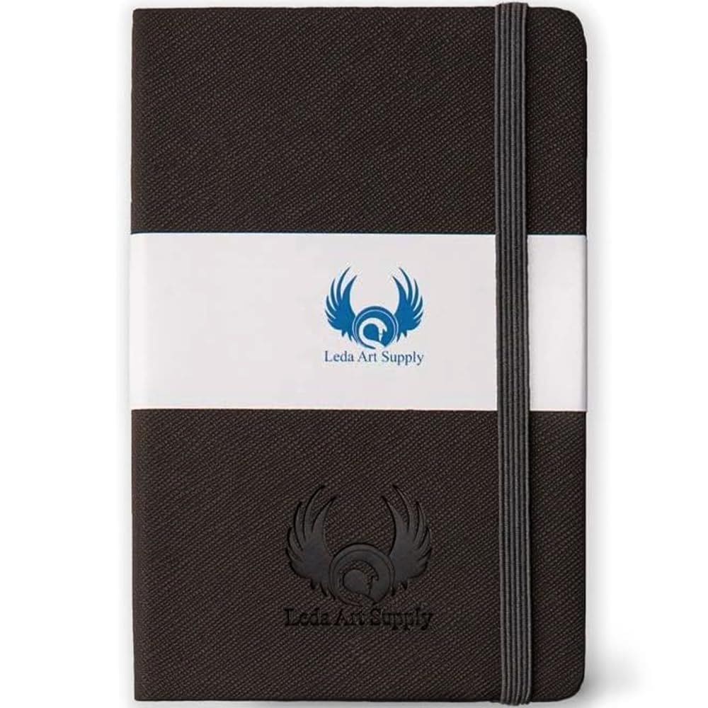 Caderno de desenho Leda Art Supply Caderno de desenho de bolso 3,5 x 5,5 polegadas