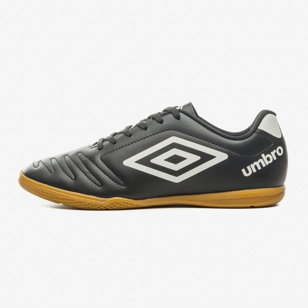Chuteira Futsal Umbro Class Preto/Branco