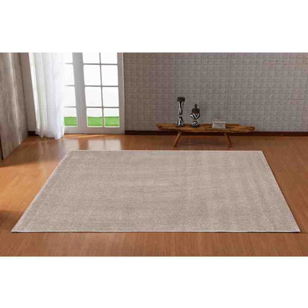 Tapete São Francisco Liso 2,50 x 3,50 Kaki Niazitex