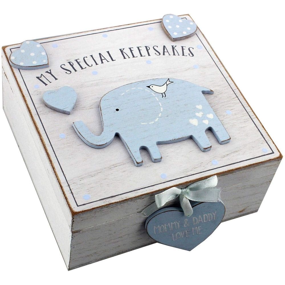 Memories Keepsake Box Oaktree Gifts Baby Boy Style