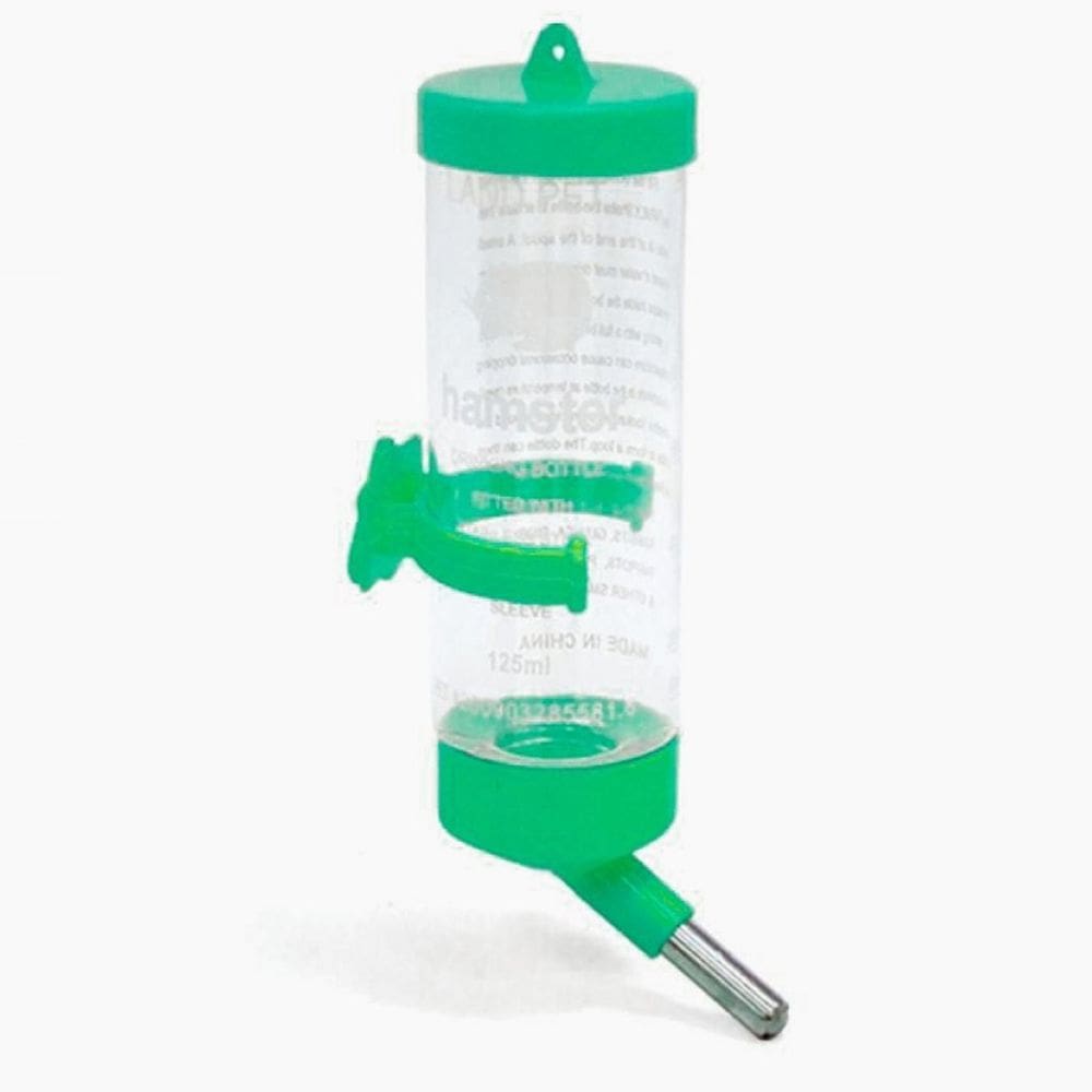 Bebedouro para Hamster Porquinho da India Rato 125ml Furao Roedores Coelho Resistente Duravel Higienico Pratico