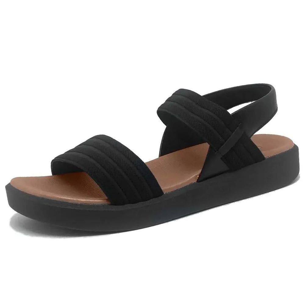 Sandalia Feminina Papete Conforto Elastico Usaflex