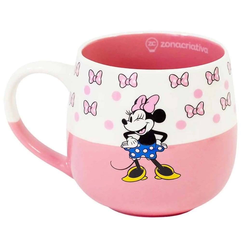 Caneca Maggie Minnie Mouse 400ml Zona Criativa