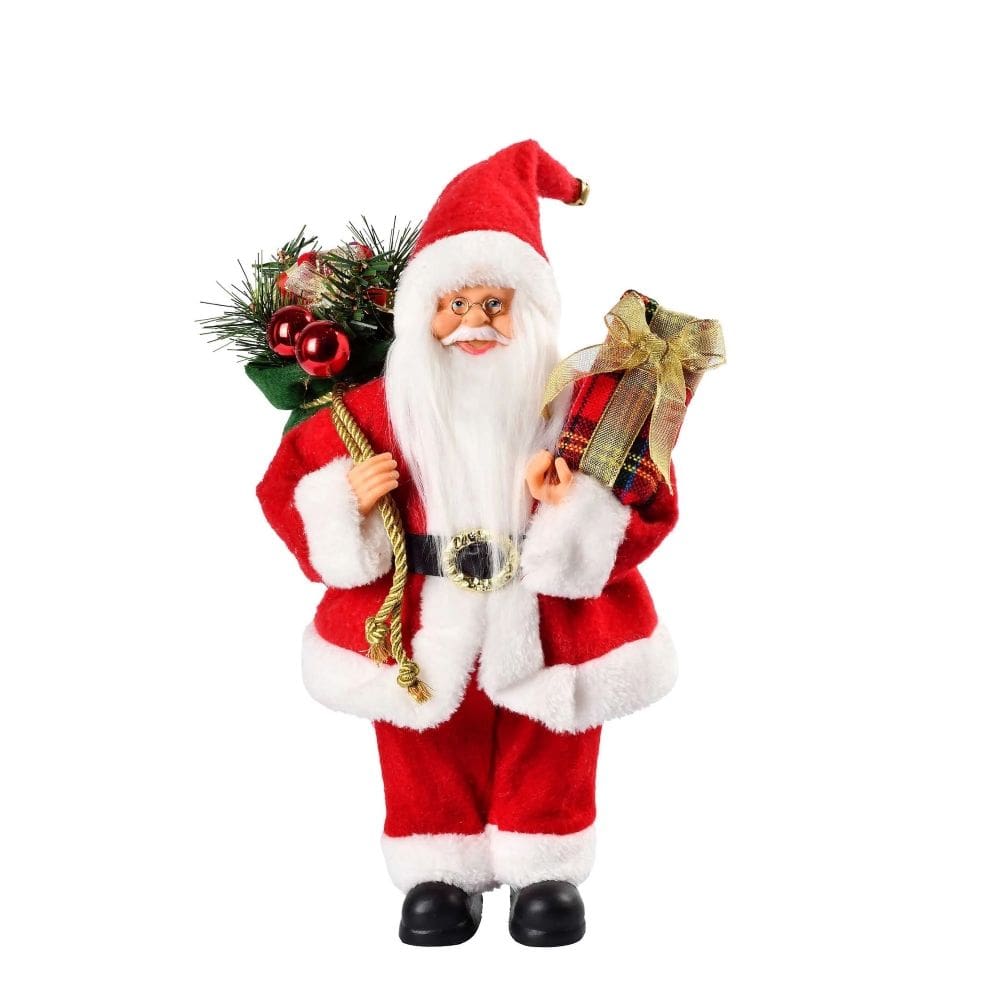 Adorno Papai Noel Vermelho 40Cm