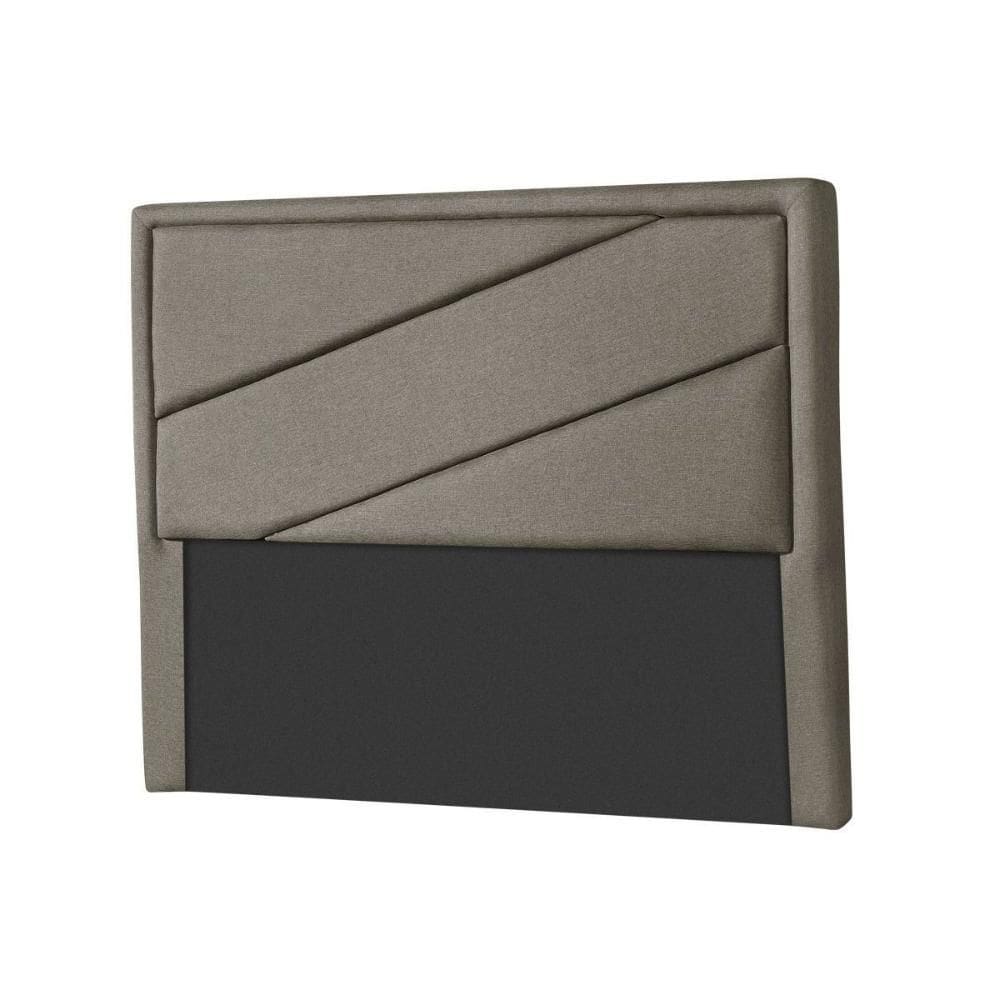 Painel de Cama Box Estofada Casal Oxford Suede Bege - Probel