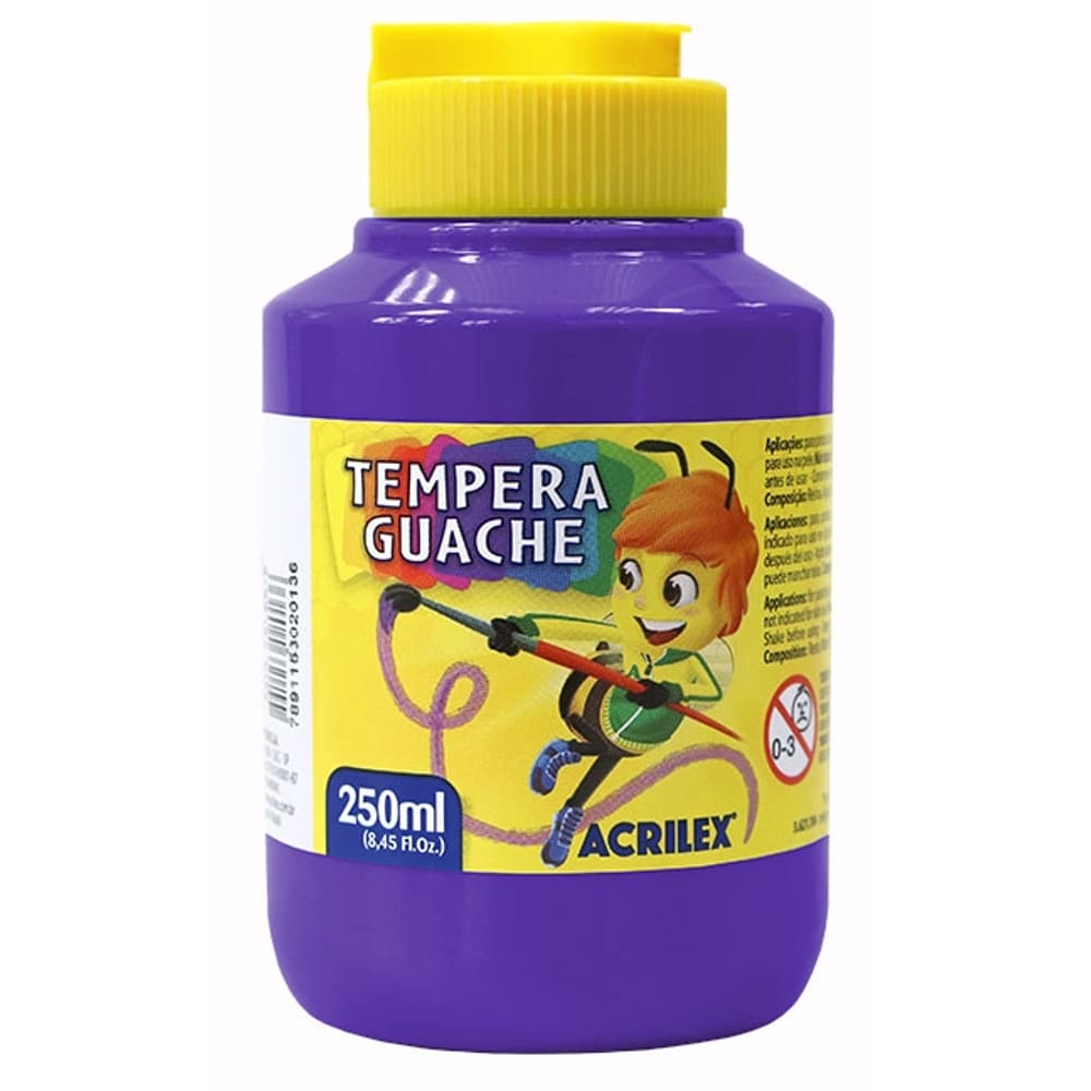 Tinta Tempera Guache 250ml Violeta 516 Acrilex