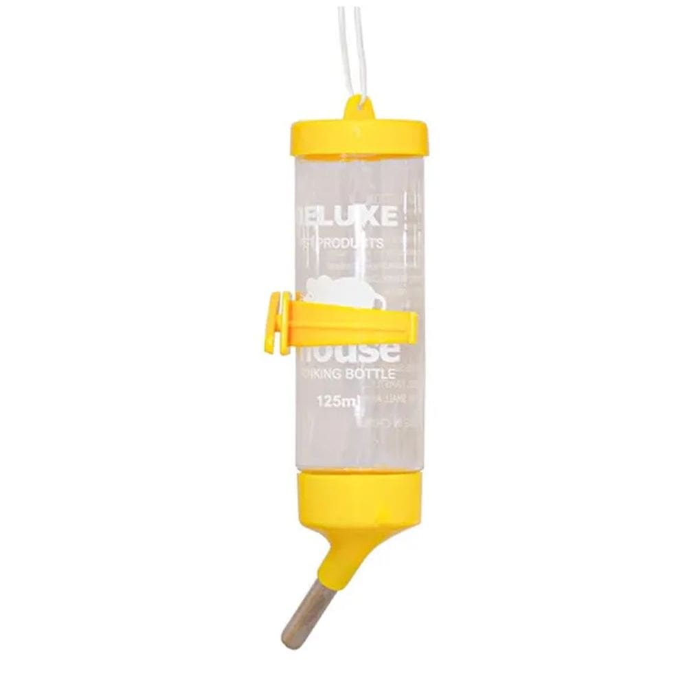 Bebedouro para Hamster Porquinho da India Rato Roedores 125ml Coelho Furao Higienico Resistente Duravel