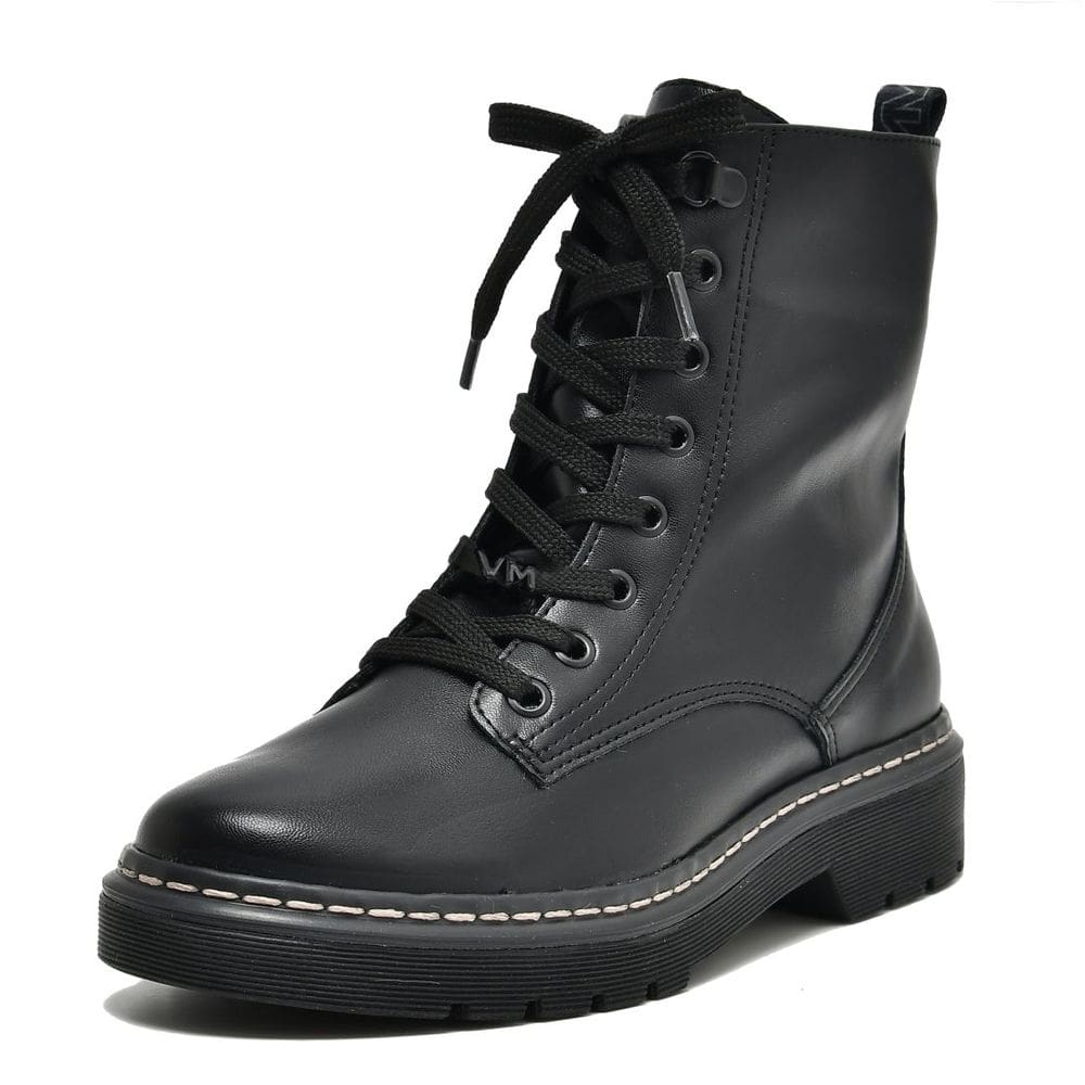 Bota Coturno Feminina Cadarço Via Marte 089-001