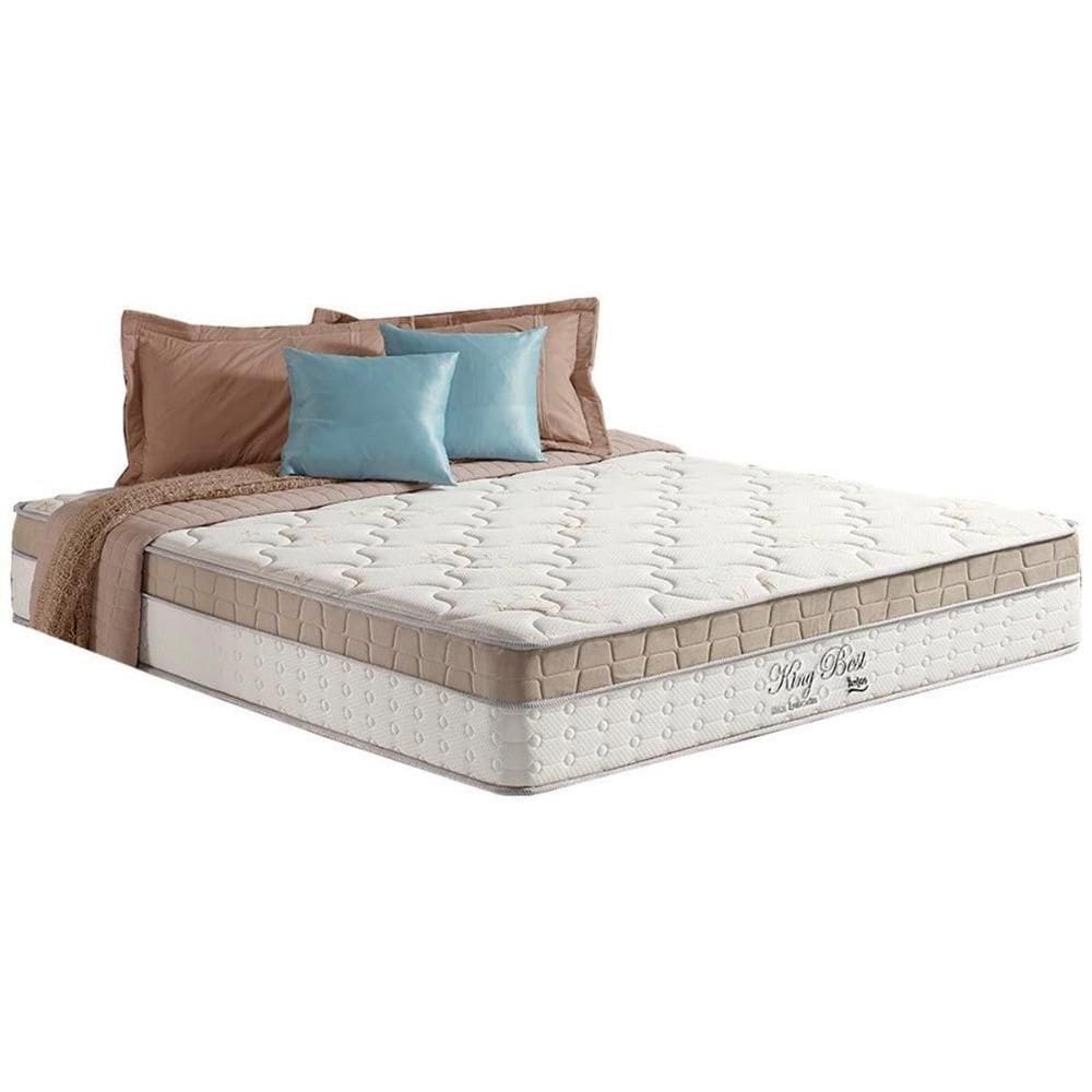 Colchão Molas Superlastic King Best Euro Pillow Clean (193x203x33) - D Angelis Anjos