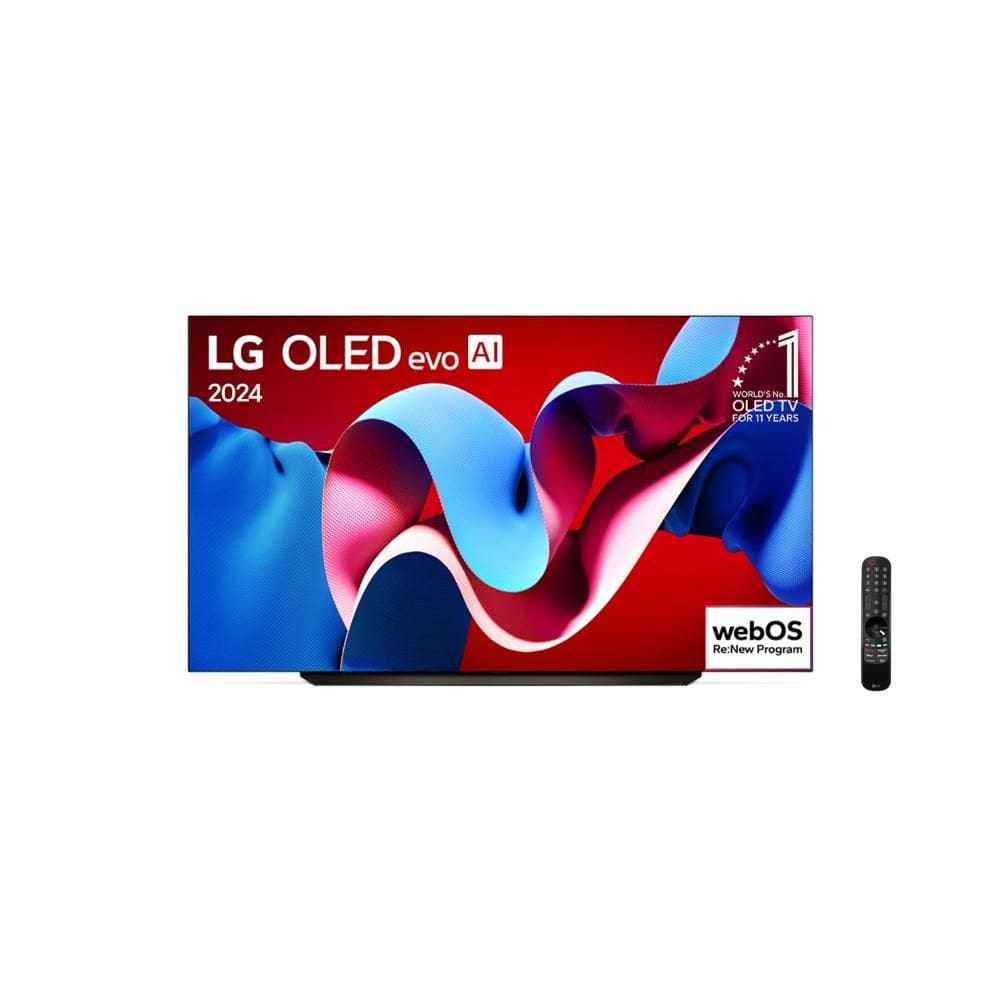 Smart TV LG OLED evo AI C4 4K 83 polegadas 2024