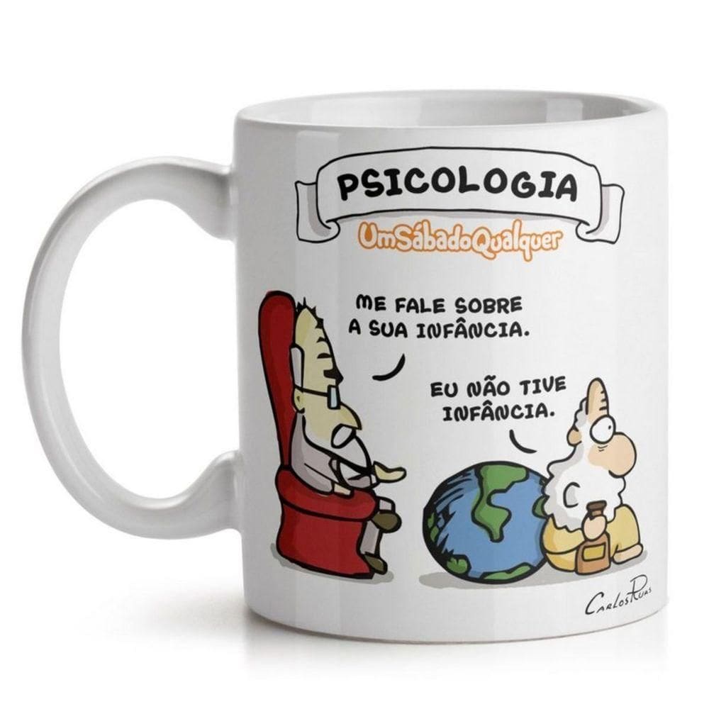 Caneca Usq Profissões Psicologia