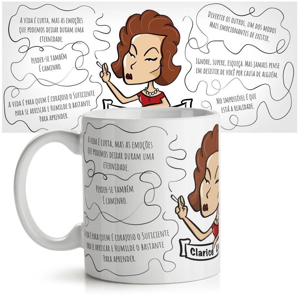 Caneca Usq Clarice Lispector
